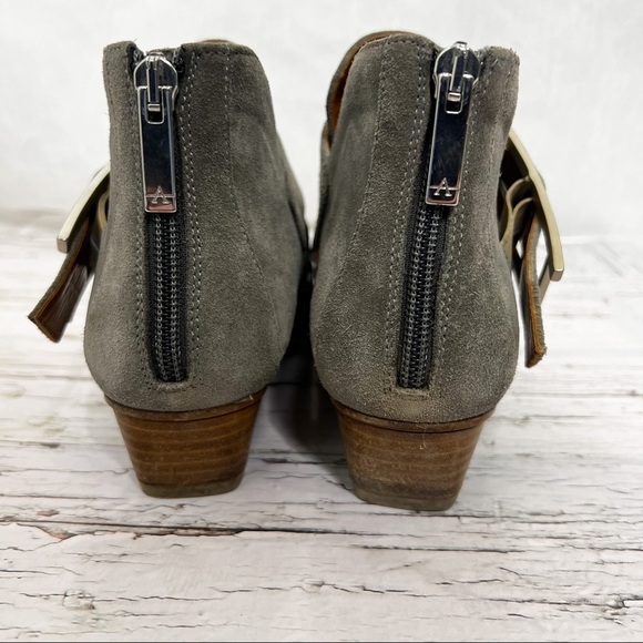 AQUATALIA Filomena Suede Ankle Boots | Big Buckle Boots - Picture 7 of 15